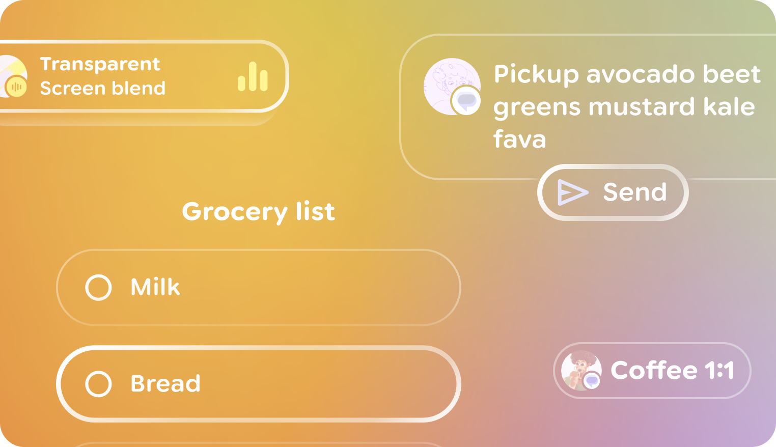 Elemen desain harus ditambatkan ke bagian bawah frame.