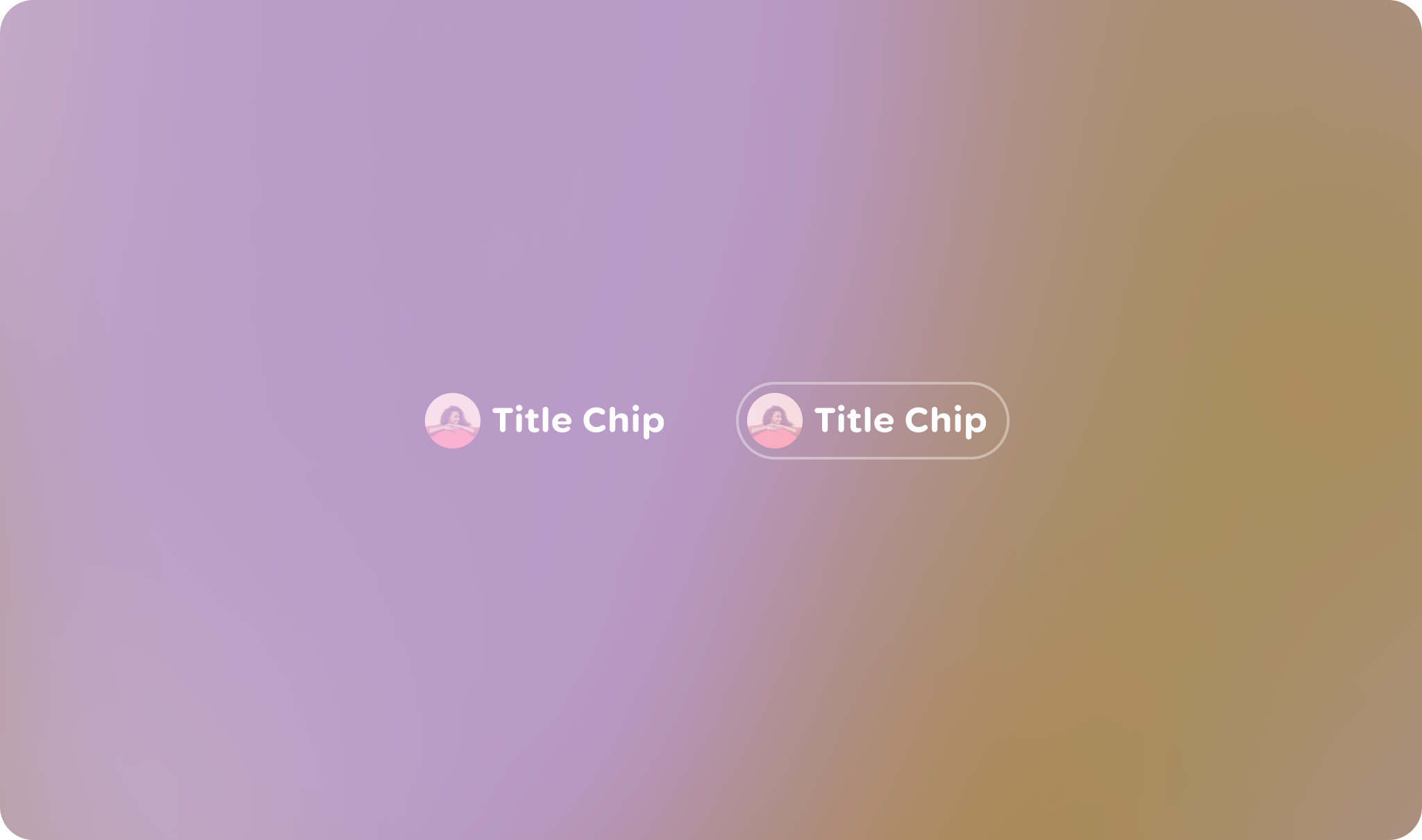 Los elementos de diseño deben estar anclados a la parte inferior del encuadre.