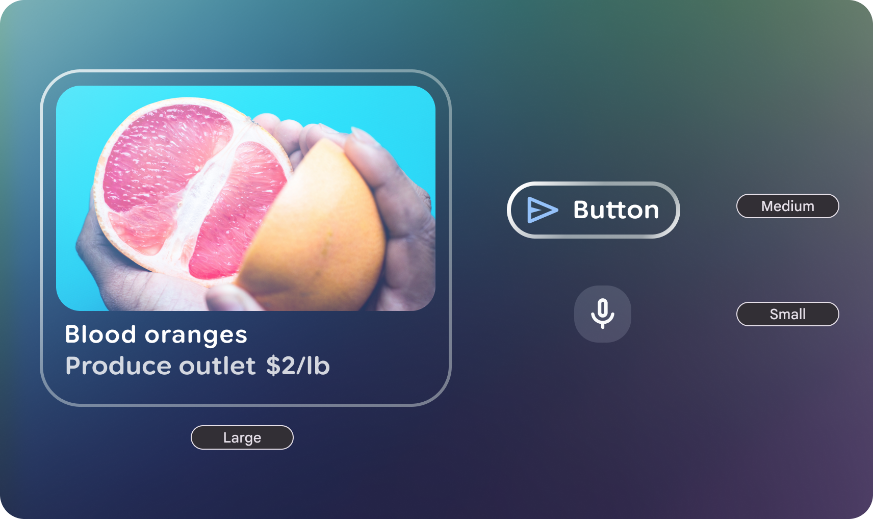 Elemen desain harus ditambatkan ke bagian bawah frame.