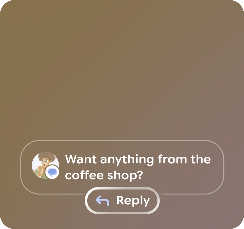 Уведомление раскрывается, когда оказывается в фокусе.