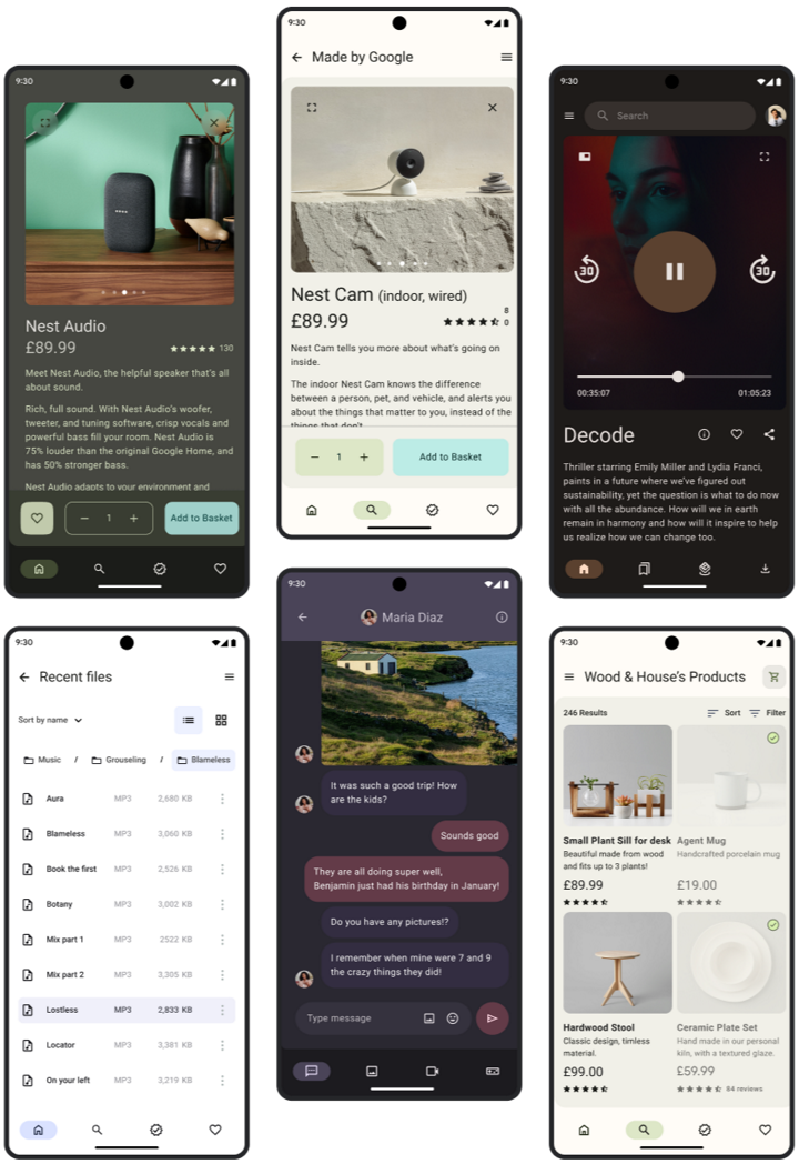 Mobil | UI-Design | Mobile | Android Developers