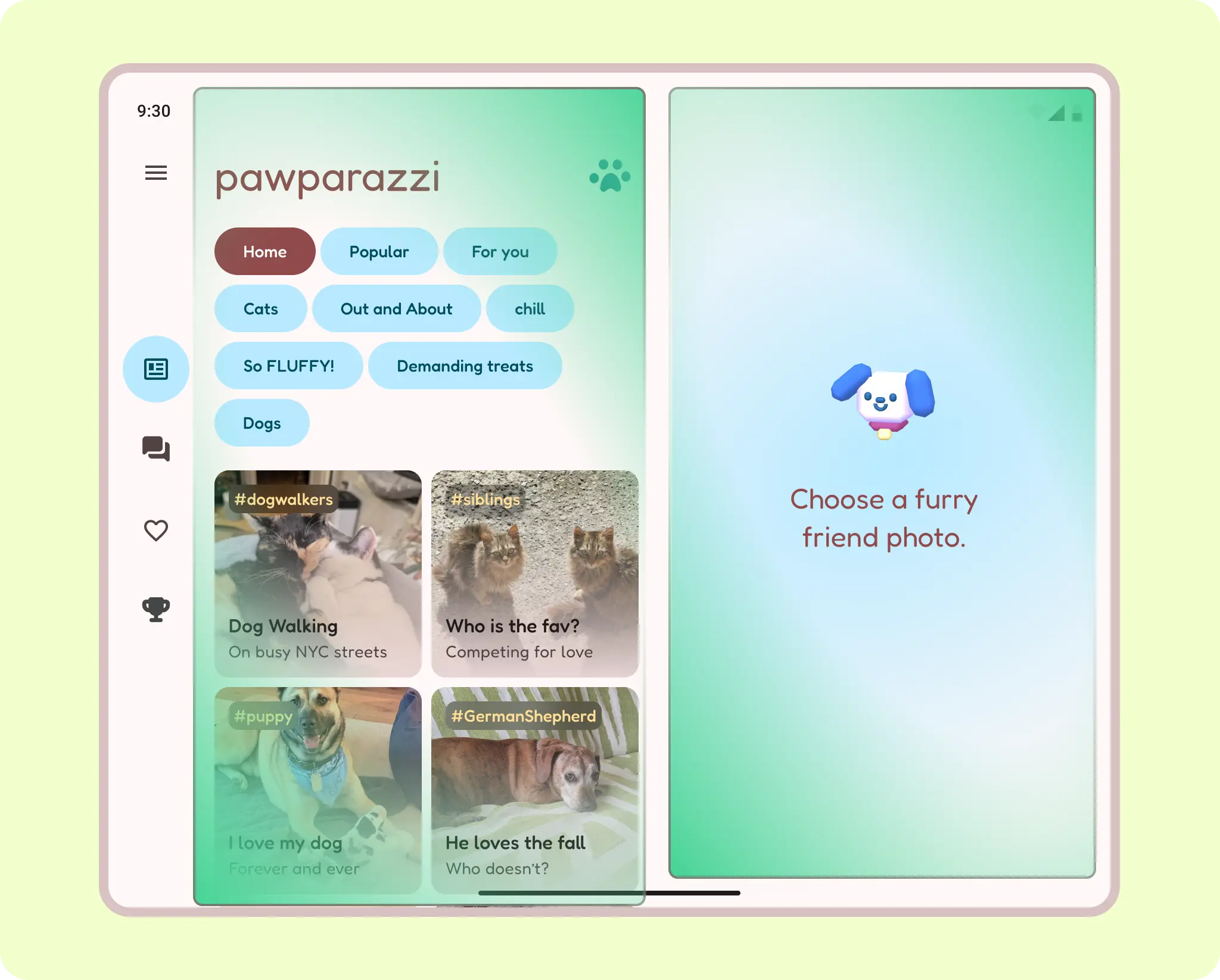 لوحات تفاصيل القائمة