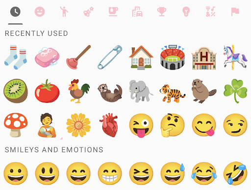 ایموجی‌های اخیر
