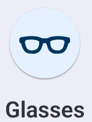 The app icon for the Glasses app.