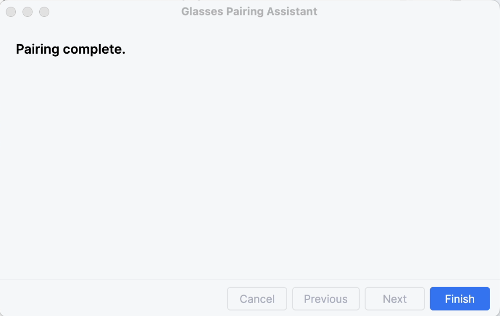 يكمل تطبيق &quot;مساعد الإقران&quot; عملية الإقران بعد قبول طلبات الربط.