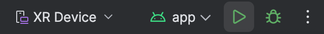 Android 스튜디오 앱 실행 구성