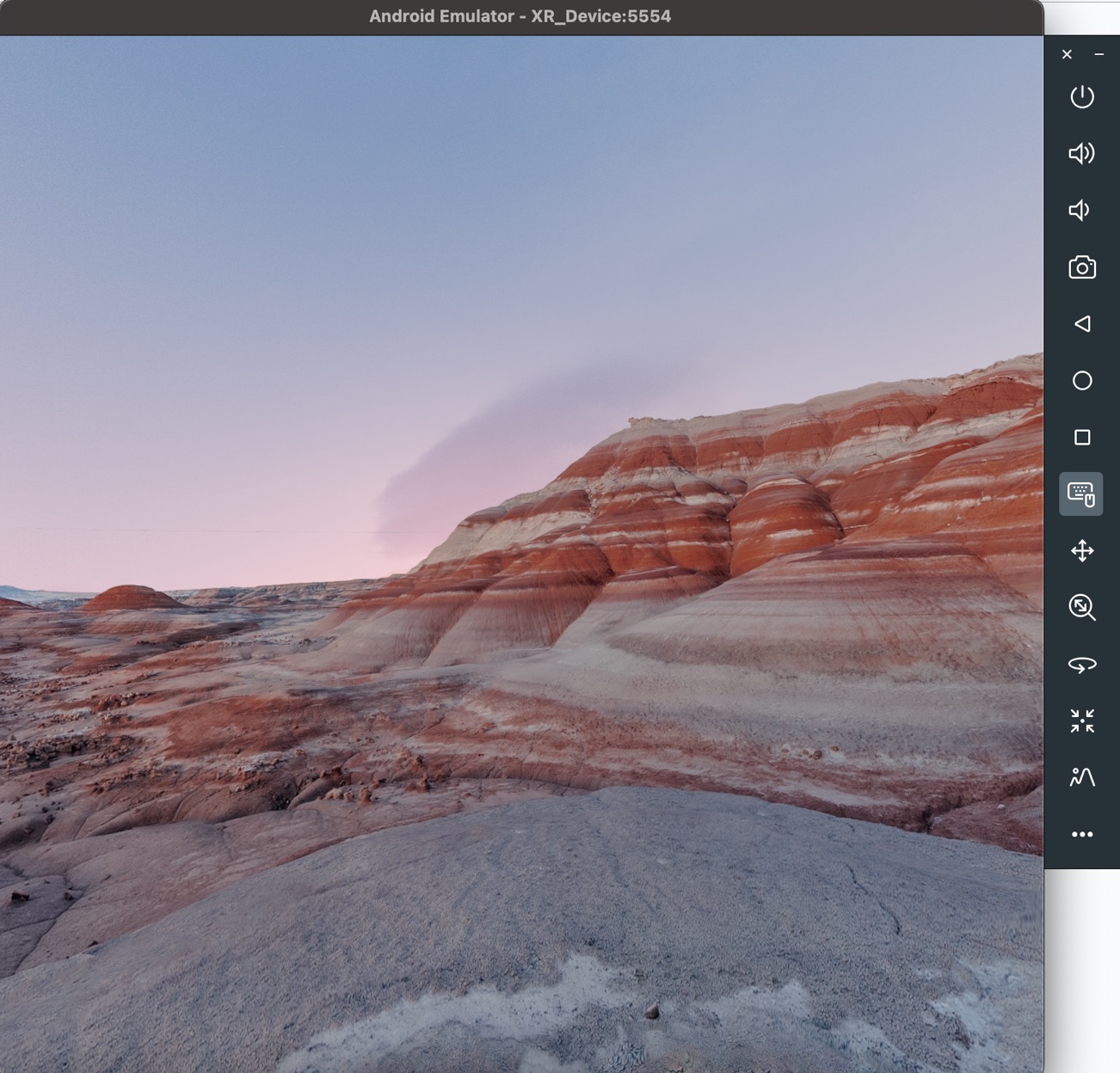 Android Studio-Emulatorscreen