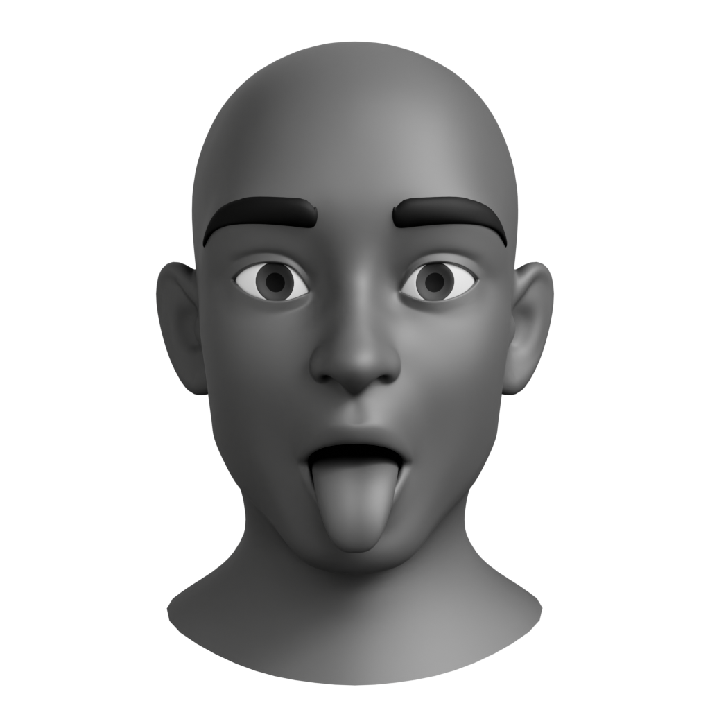 תמונה לדוגמה למעקב אחרי הבעות הפנים