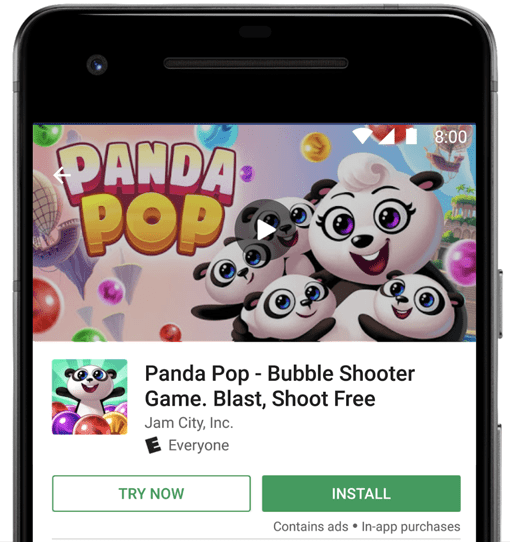 Haringen Aanvankelijk stromen Panda Pop finds high-quality players with instant apps | Android Developers