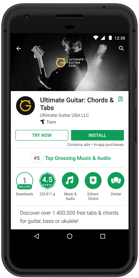 Ultimate Guitar: Chords & Tabs - Apps on Google Play