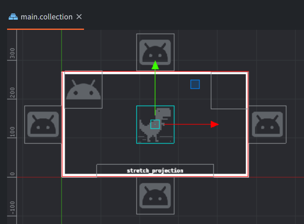 Layout di oggetti di progetto di esempio