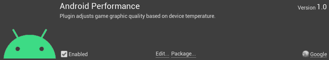 ADPF Unreal Engine प्लगइन चालू करें.