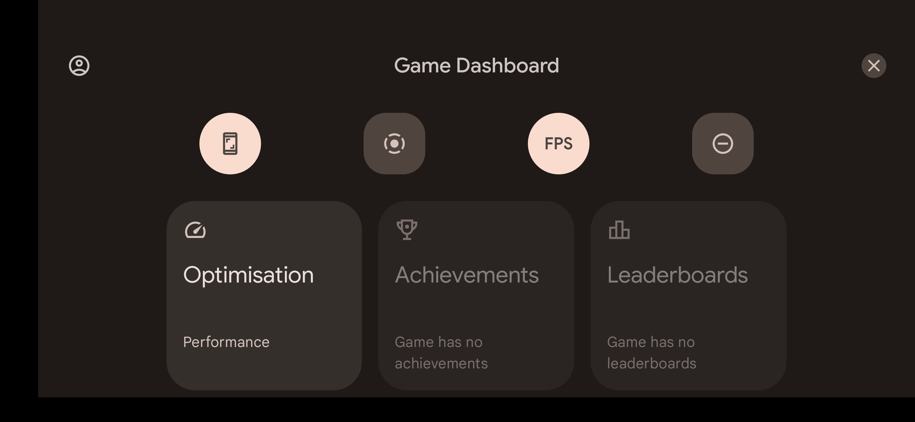 Attività del Pannello di gioco.