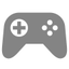 灰色遊戲控制器徽章