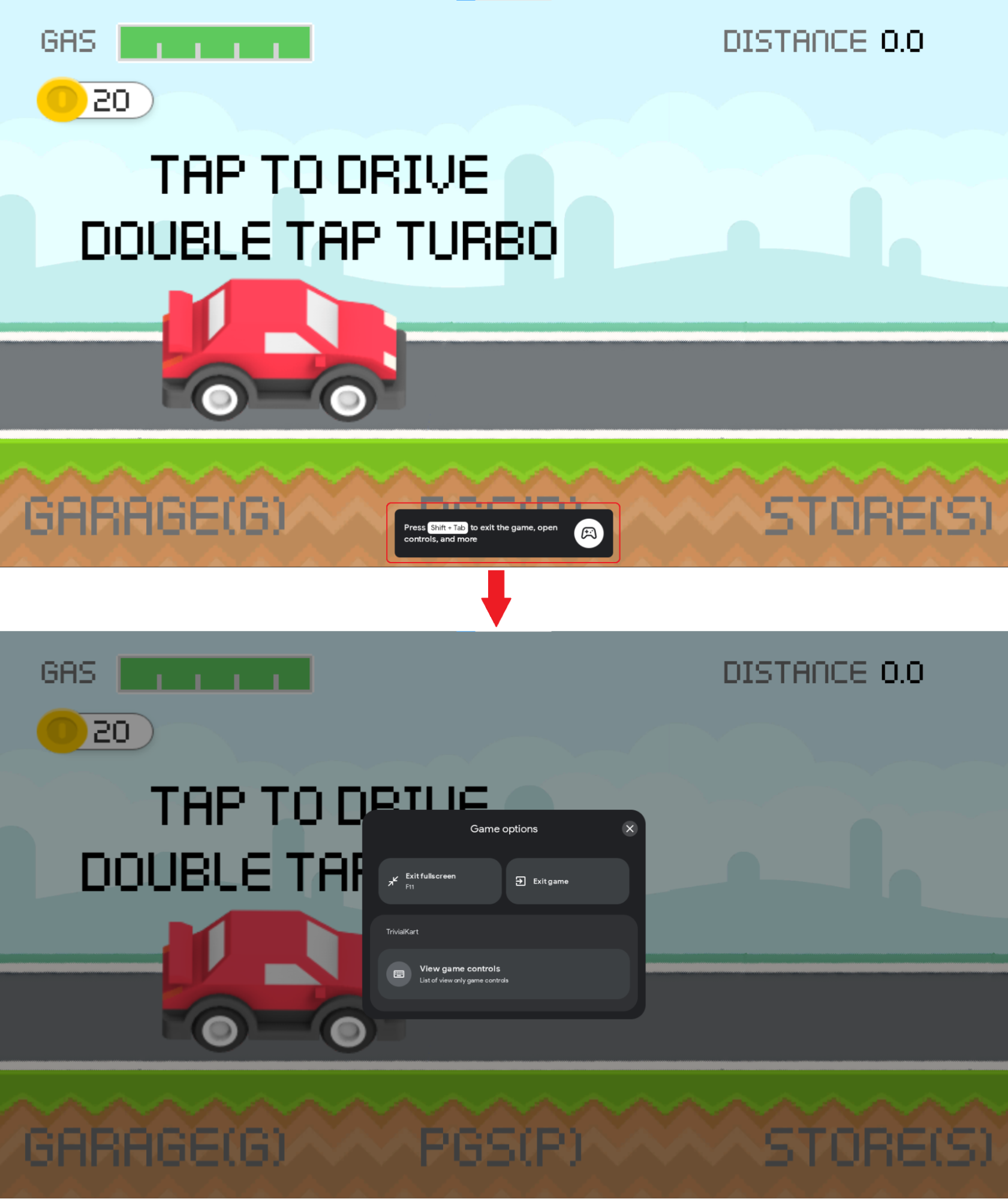 تراكب "ألعاب Google Play على الكمبيوتر"