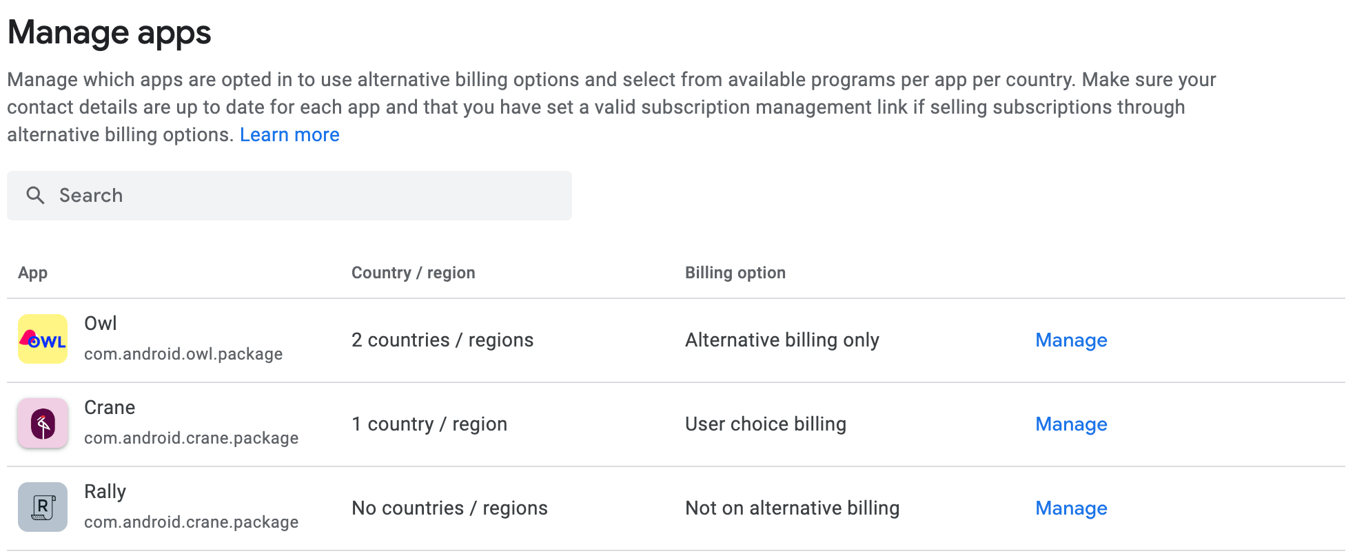 Google allows alternative to Google Play billing in EU