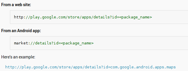Mit Google Play verknüpfen | Branding & Marketing | Android Developers