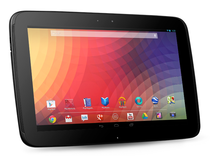 Une tablette 10 pouces fonctionnant sous Android 4.2