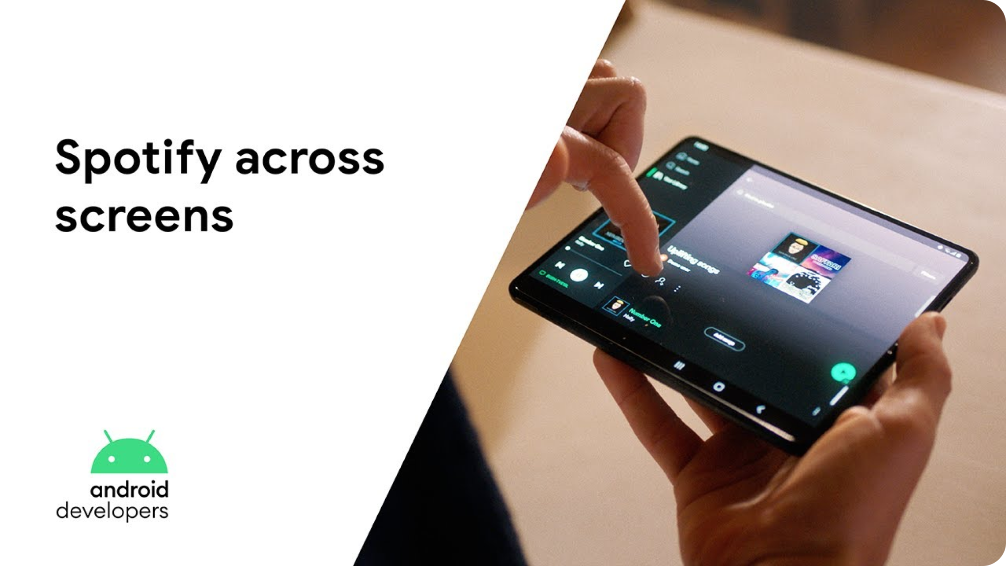 Spotify במסכים שונים | Gallery | Android Developers