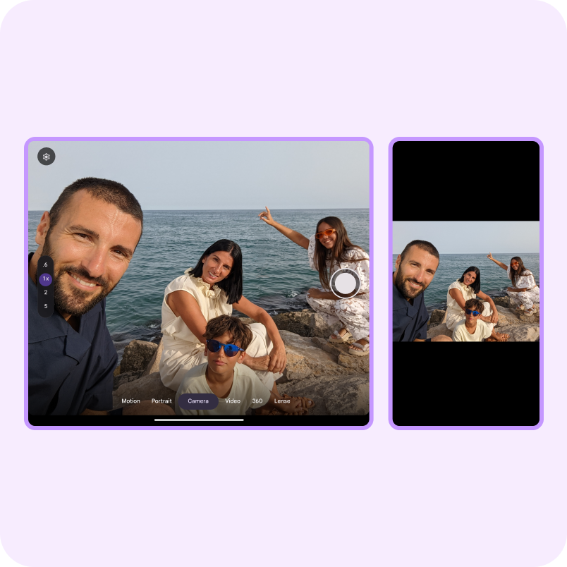 Social media with dual screen display | Gallery | Android Developers