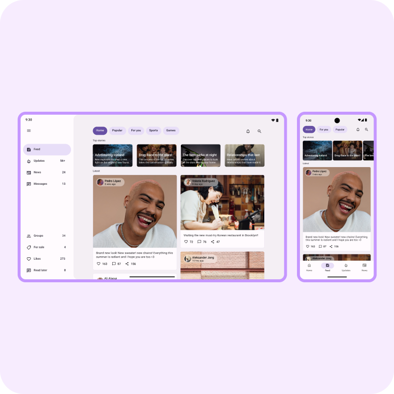 Social posts | Gallery | Android Developers
