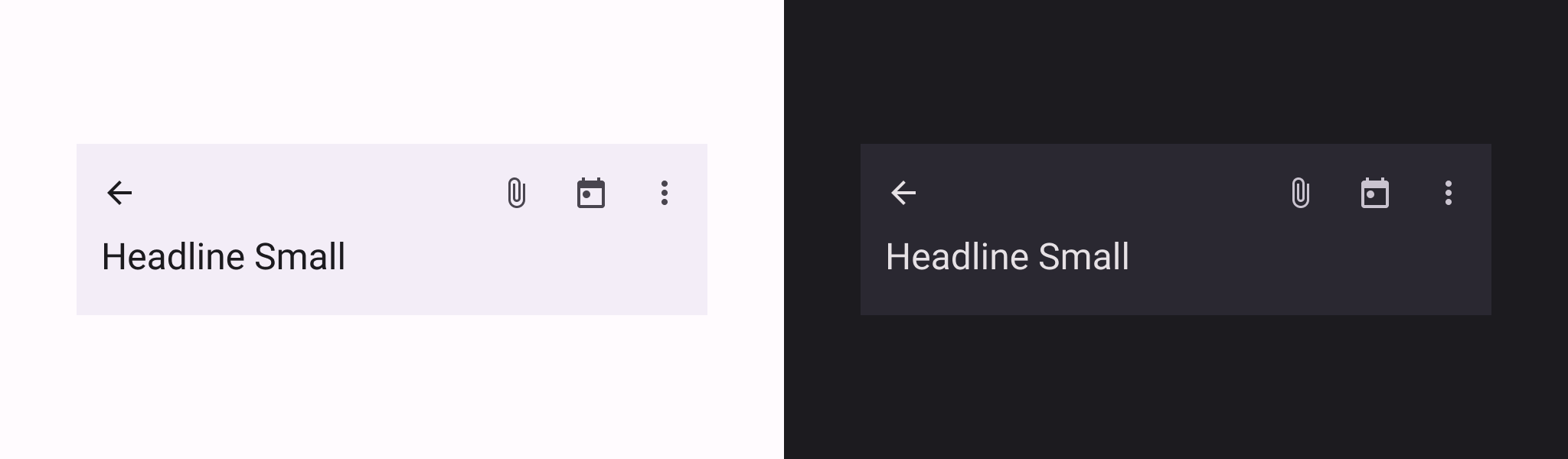 Medium top app bar