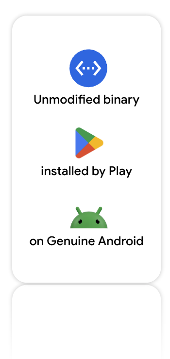 ميزات Play Integrity API