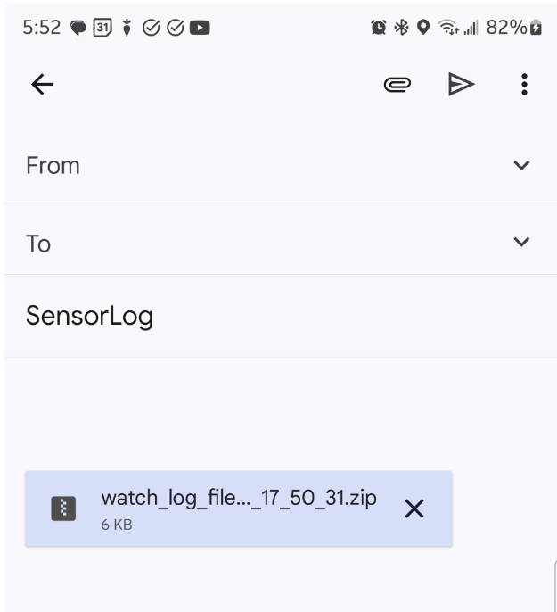 ZIP 파일이 첨부된 이메일