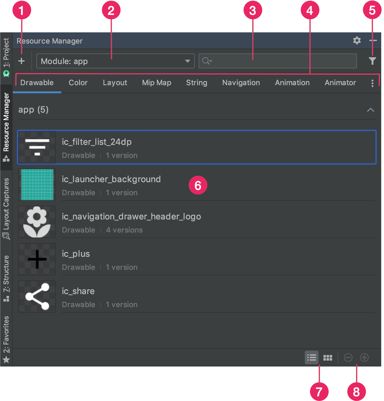 Manage your app's UI resources with Resource Manager | Android Studio |  Android Developers