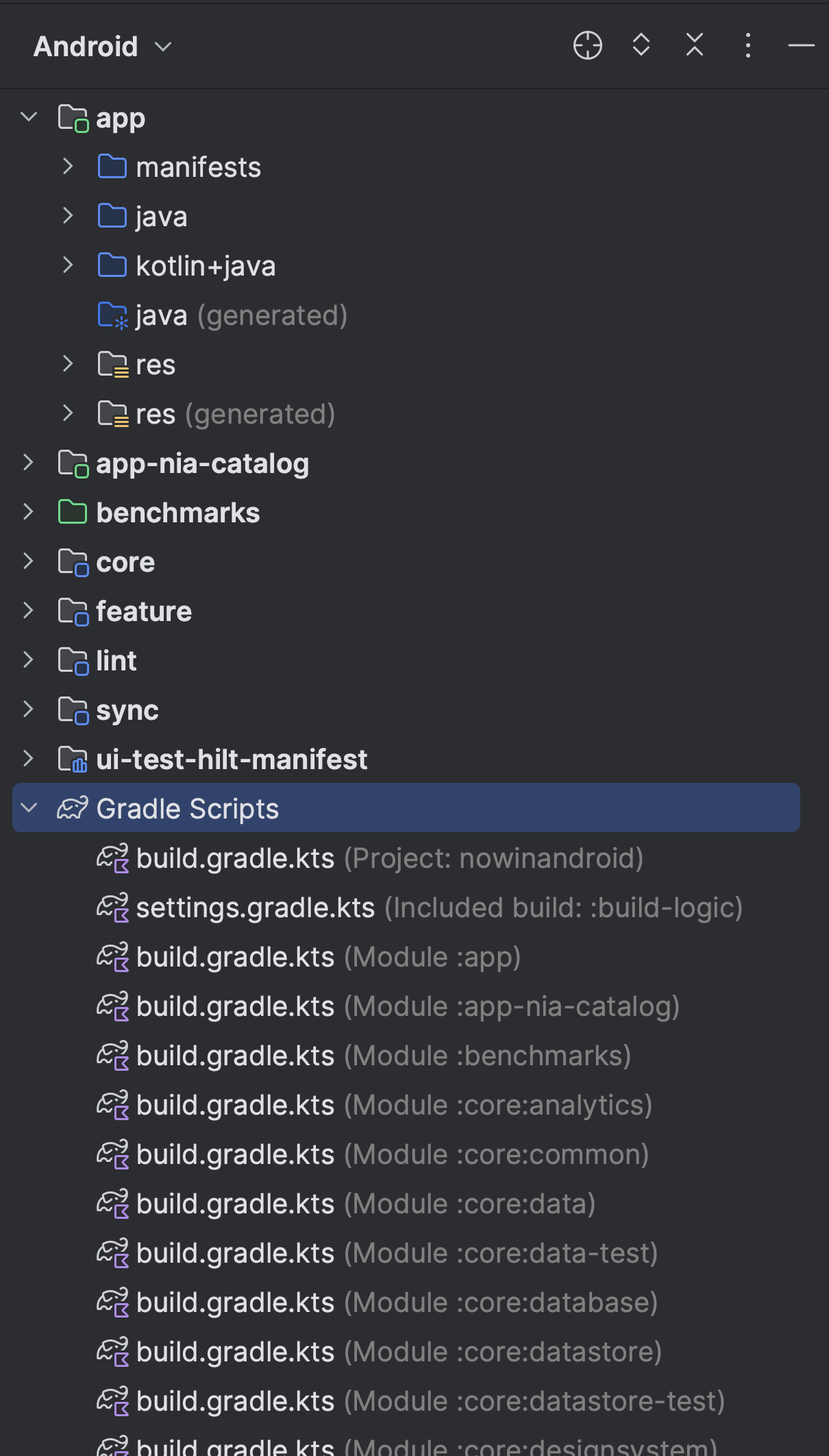 Projects overview | Android Studio | Android Developers