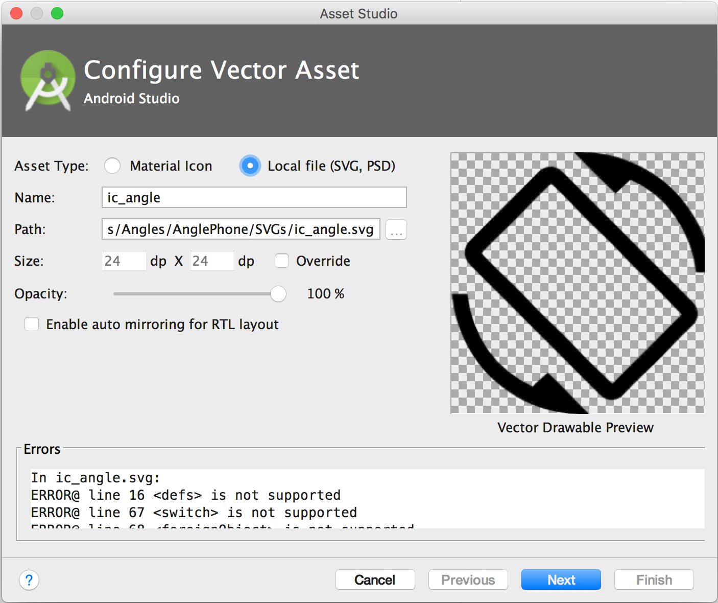 Add multi-density vector graphics | Android Studio | Android Developers