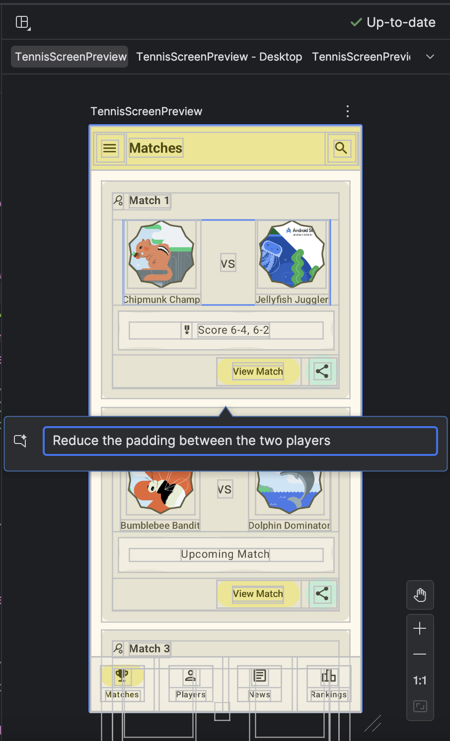 [Gemini で UI を変換] モーダル ダイアログ