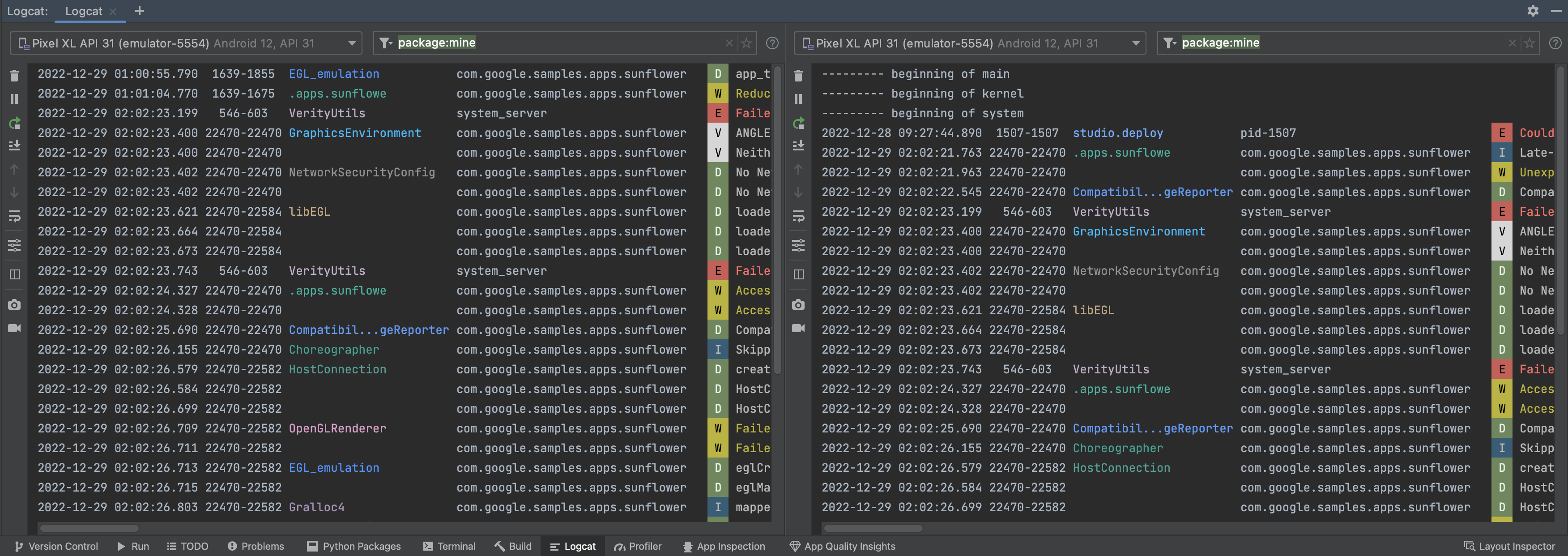 View logs with Logcat | Android Studio | Android Developers