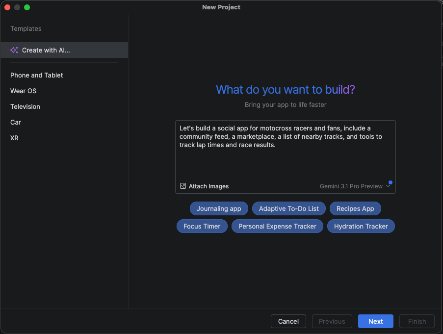การสร้างและกำหนดค่าแอป Firebase แบบ Full Stack จากพรอมต์เดียว