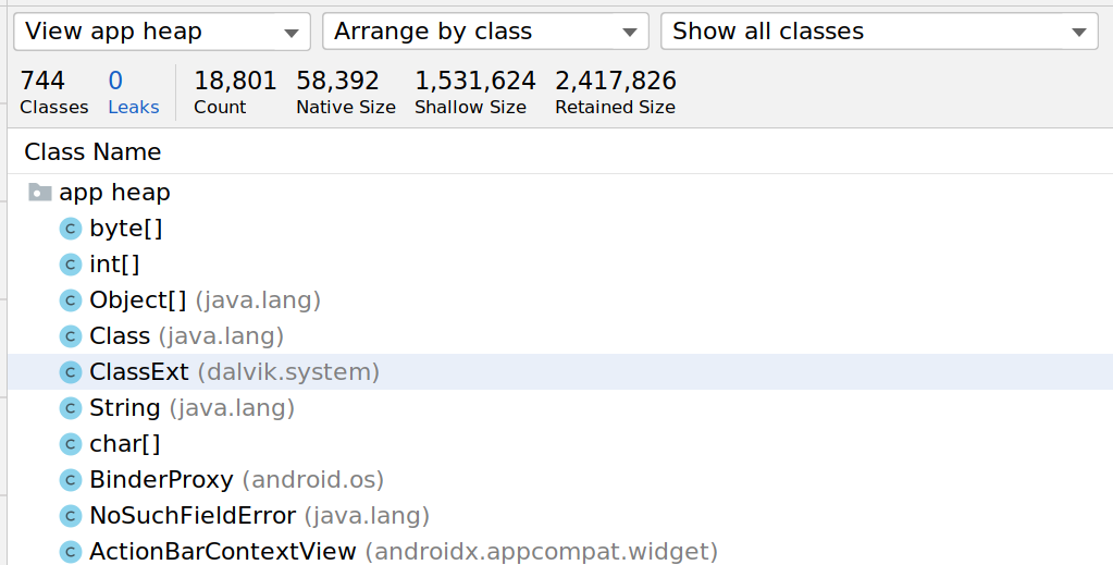 Android ProcessReadMemory