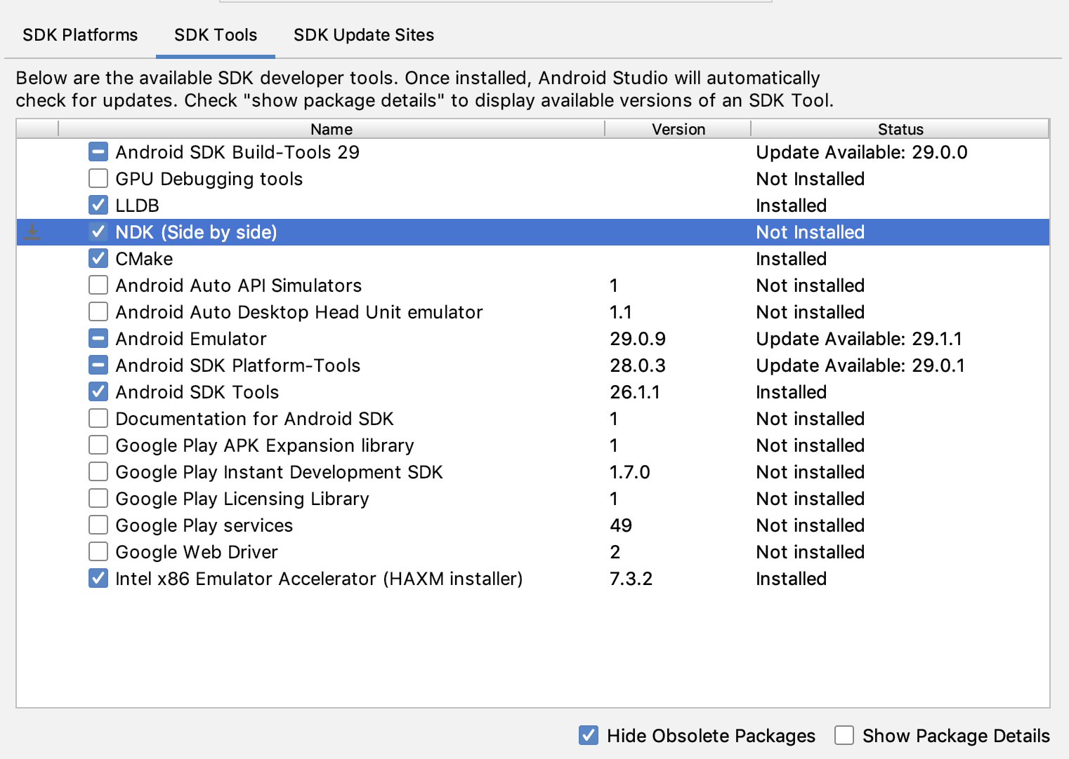 Image of SDK Manager