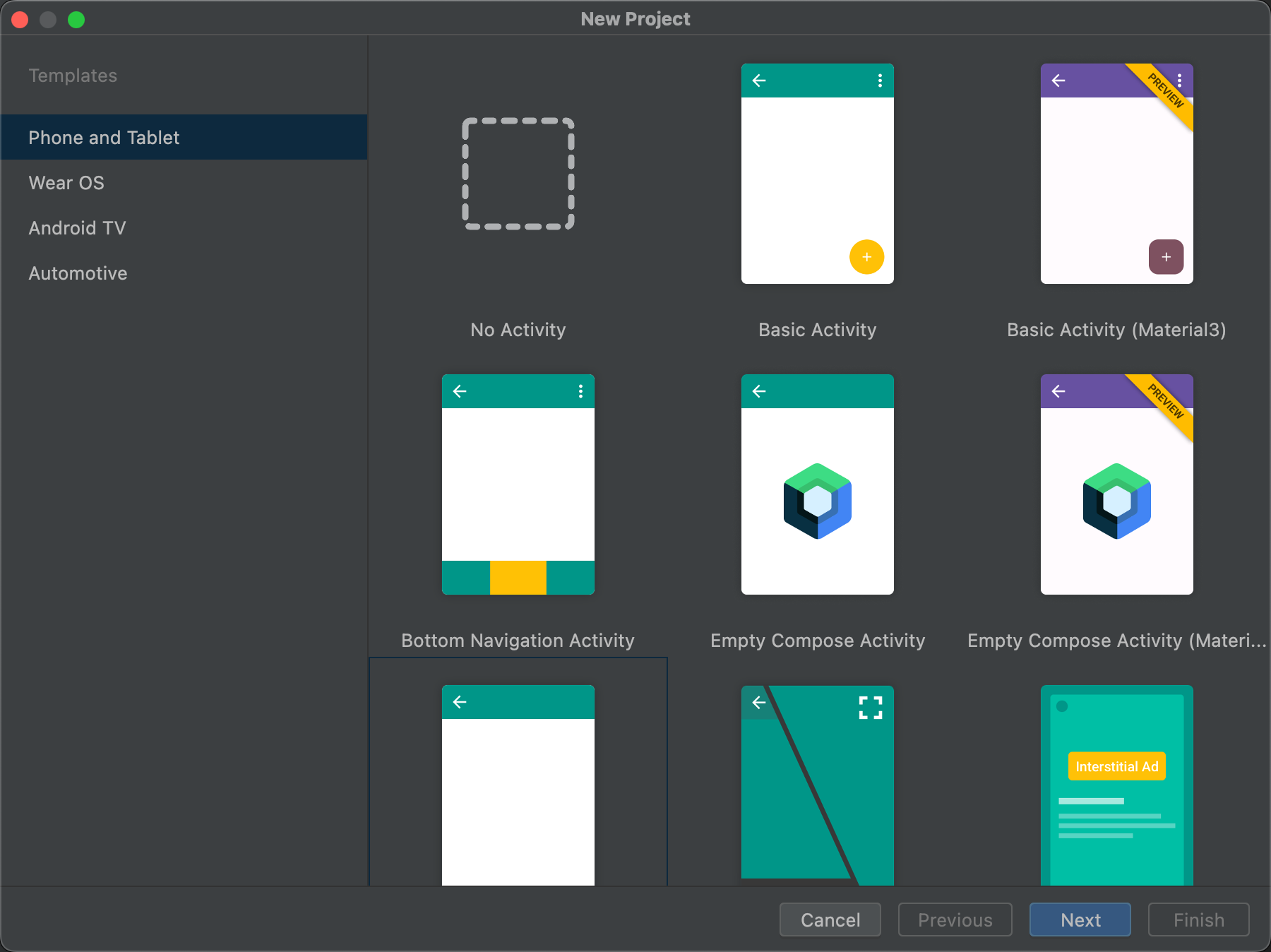 Tutustu 86+ imagen android studio new project