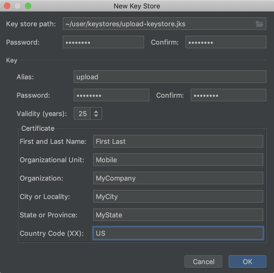 Assinar o app, Android Studio