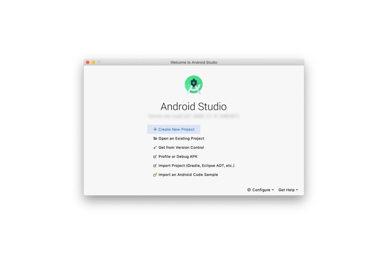 Animação: como criar um projeto no Android Studio com novas propriedades do Material Design.