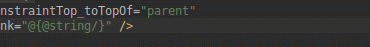 Uma animação mostrando o desempenho do editor de código no Android Studio
          3.4.