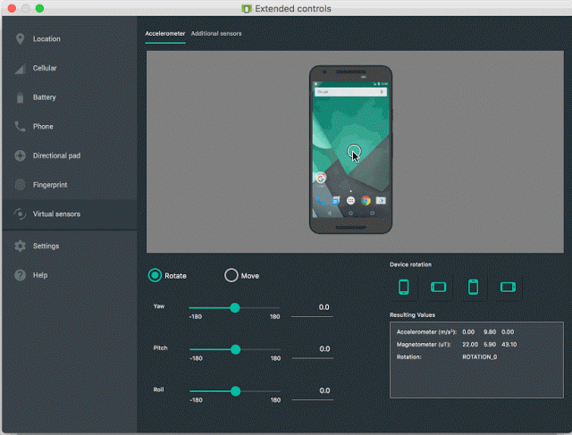 september krabbe Agent Sensors Overview | Android Developers