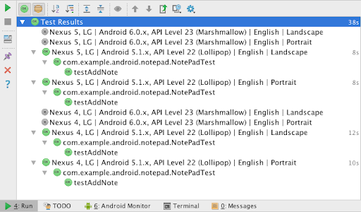 Test in Android Studio | Android Developers