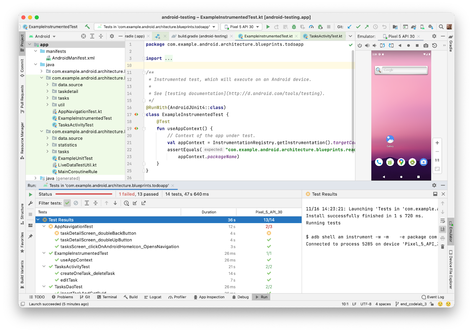 Test in Android Studio | Android Developers