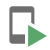 Run on device icon