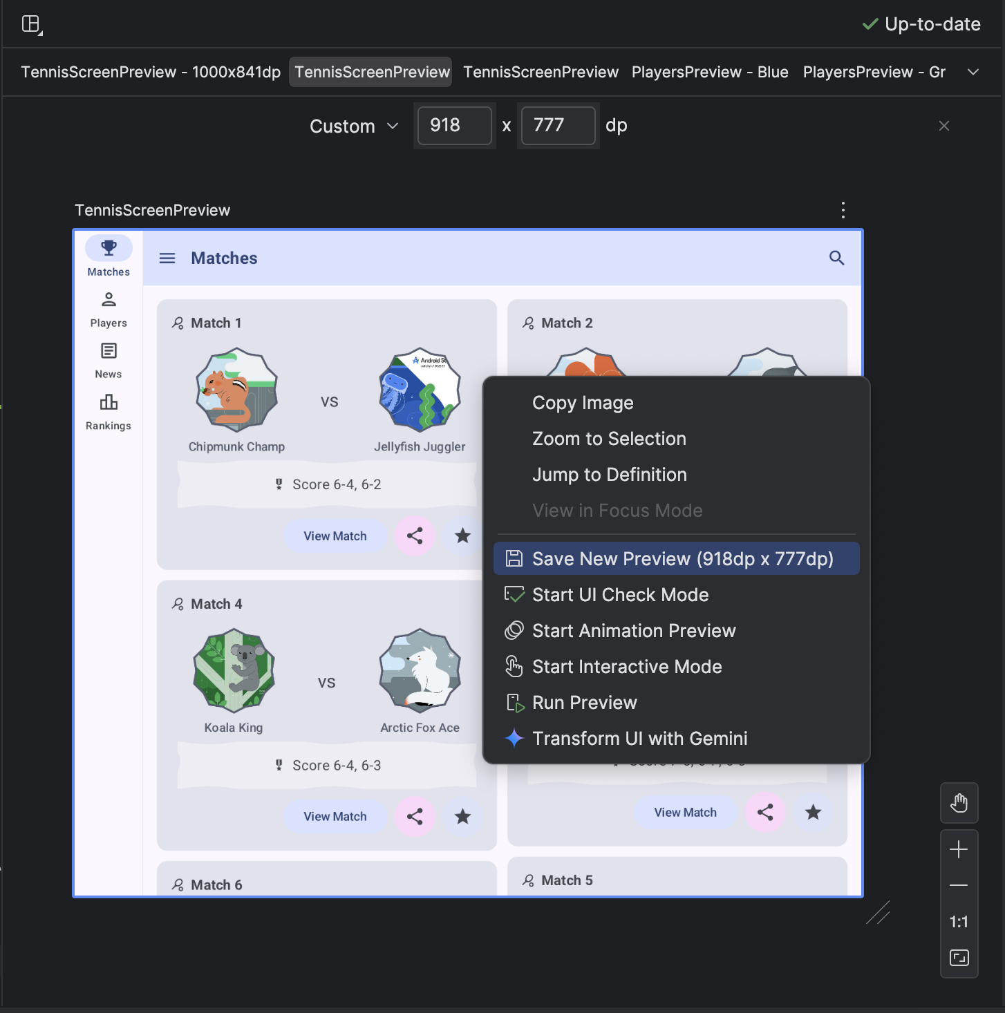 Compose Resizeable Preview save new size