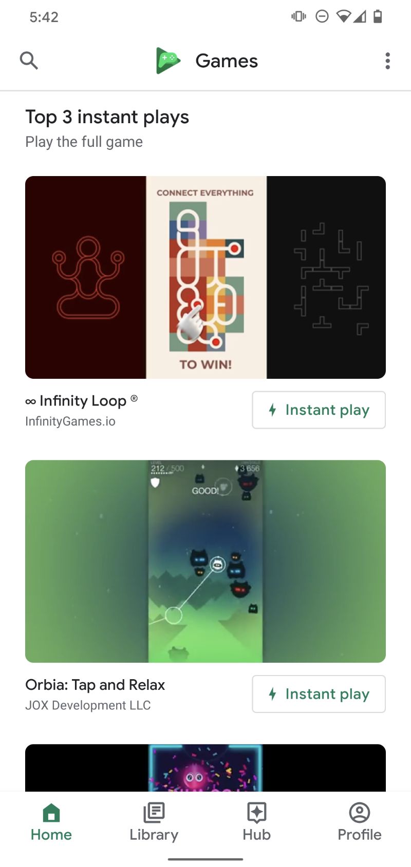 Como um fliperama: Google Play Games testa novo atalho para jogos