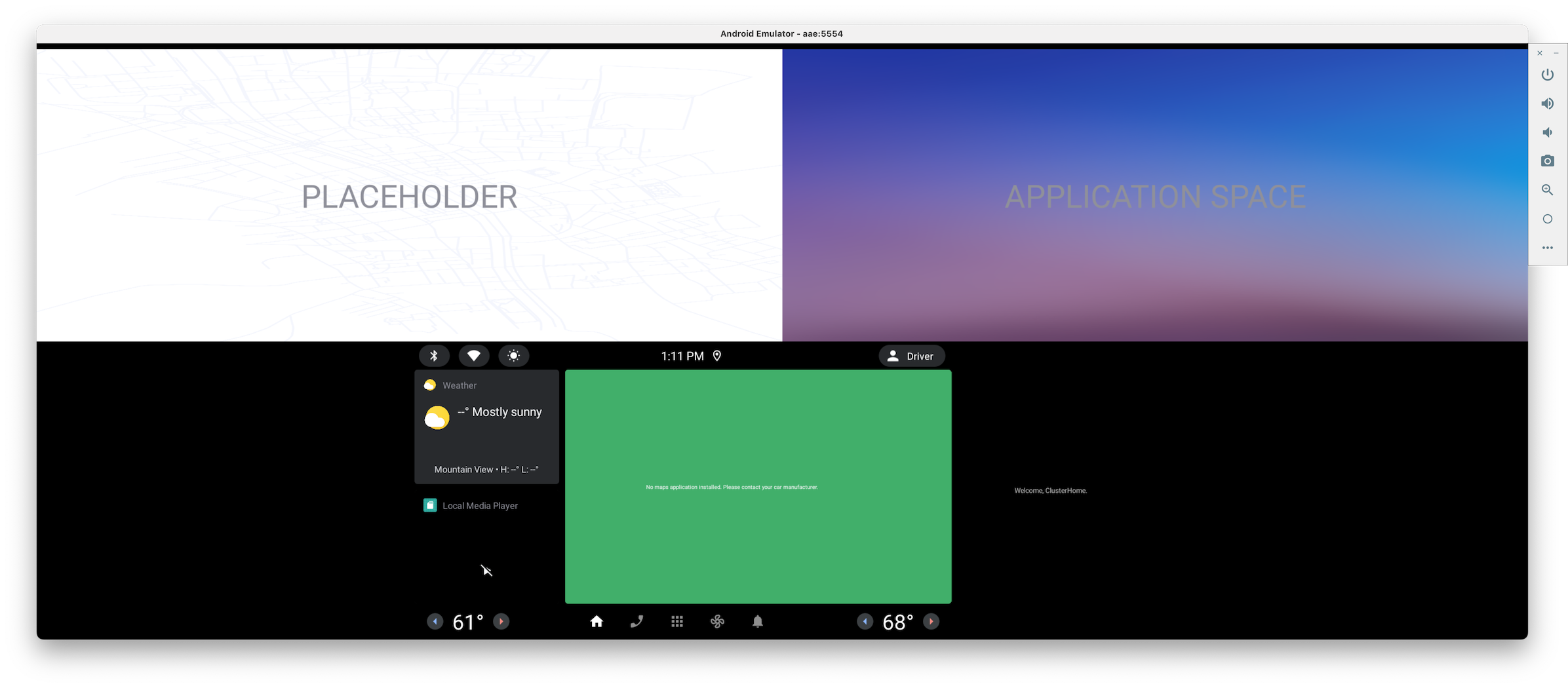 L'emulatore del display remoto per il settore automobilistico