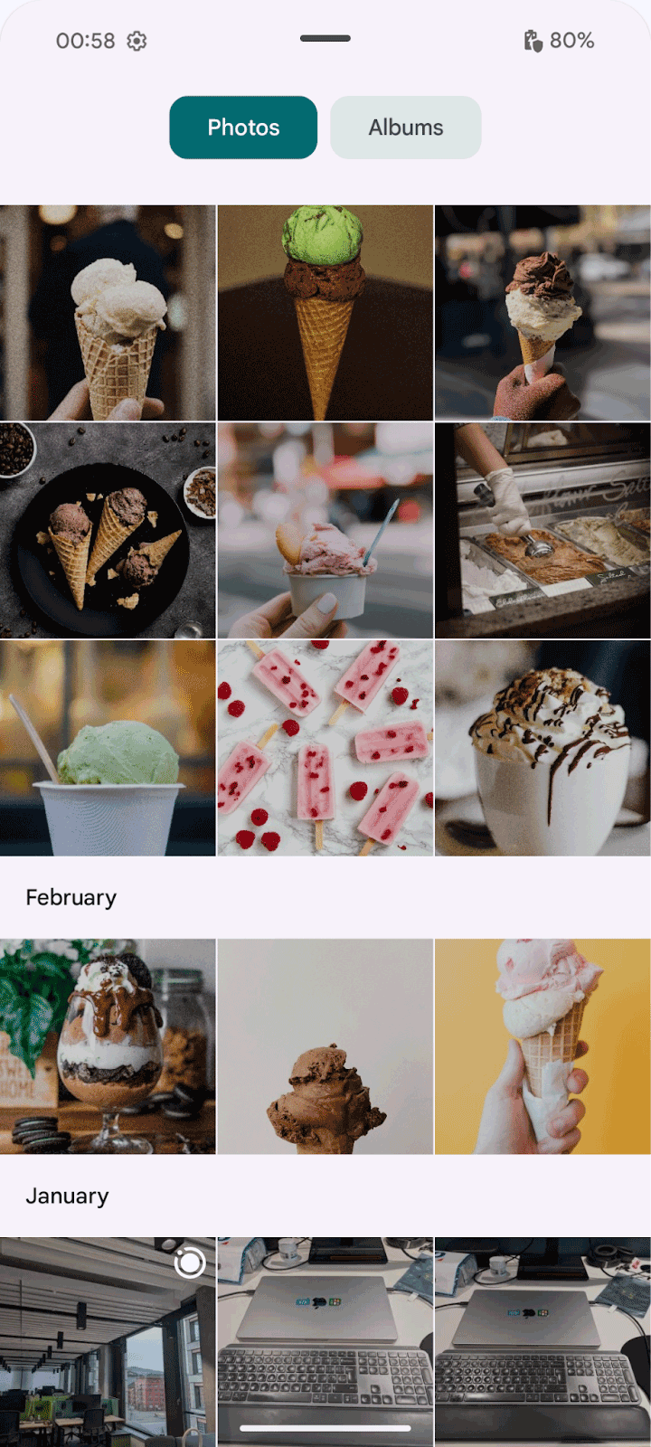ภาพหน้าจอเครื่องมือเลือกรูปภาพ