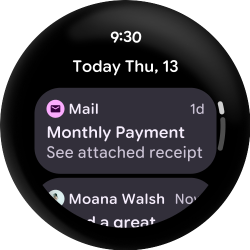 مشاهده پیامهای ایمیل اخیر