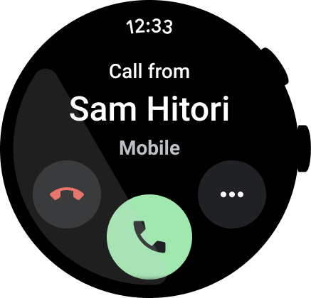 Esempio di app Telefono